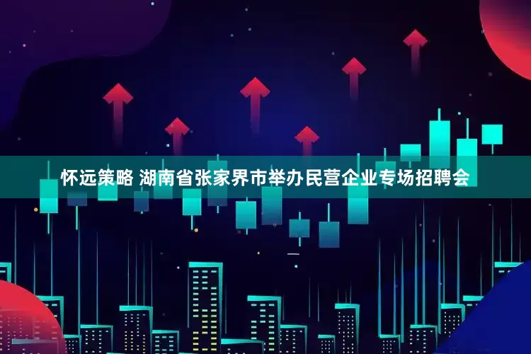 怀远策略 湖南省张家界市举办民营企业专场招聘会